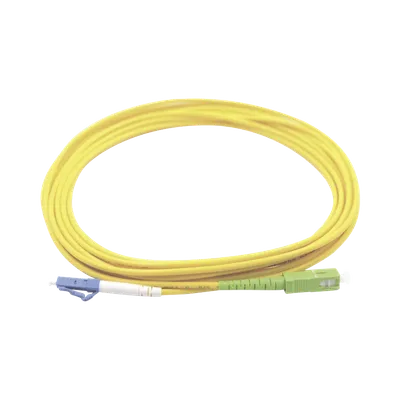 Jumper de Fibra ?ptica Monomodo LC/UPC SC/APC Simplex, Color Amarillo 1 Metro (3.28 Pies) LINKEDPRO BY EPCOM LP-FO-LCU-SCA-01