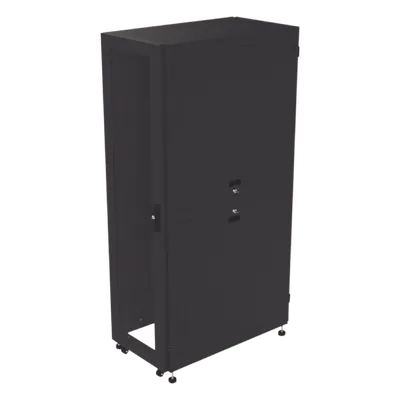 Gabinete para Telecomunicaciones Rack Estándar de 19", 42UR, 600 mm Ancho x 1000 mm Profundidad. Fabricado en Acero, Se envía LINKEDPRO BY EPCOM LP-60100-42U-R2