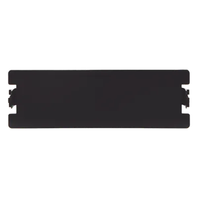 Placa Ciega Color Negro para Distribuidor de Fibra Óptica LP-ODF-8024 LINKEDPRO BY EPCOM LP-FO-BLNK
