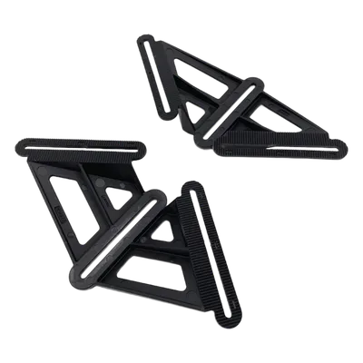 Brackets para Montaje de Caja de Empalme a Raqueta LP-CSS (2 Piezas) LINKEDPRO BY EPCOM LP-CSSB