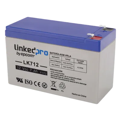 Batería de respaldo 12 V LINKEDPRO BY EPCOM LK712