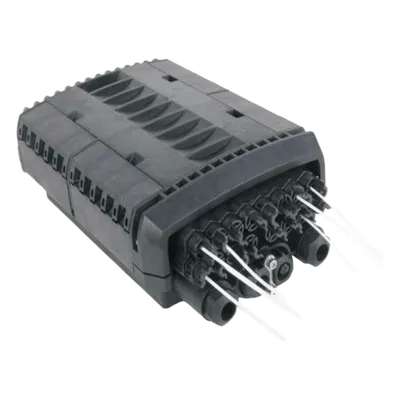 Caja de Distribución de Fibra Óptica para 24 Empalmes con 16 Acopladores SC/APC. Enterrado Directo, IP68, Splitter 1x8 LINKEDPRO BY EPCOM LP-FAT08DB