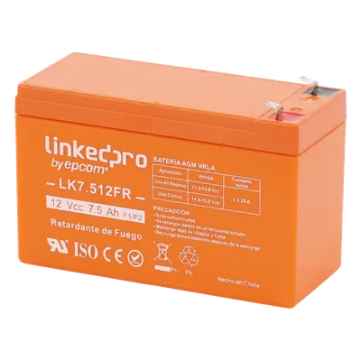 Batería de respaldo 12 V LINKEDPRO BY EPCOM LK7.512FR