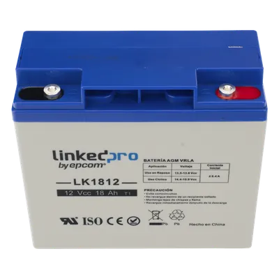 Batería de respaldo 12 V LINKEDPRO BY EPCOM LK1812