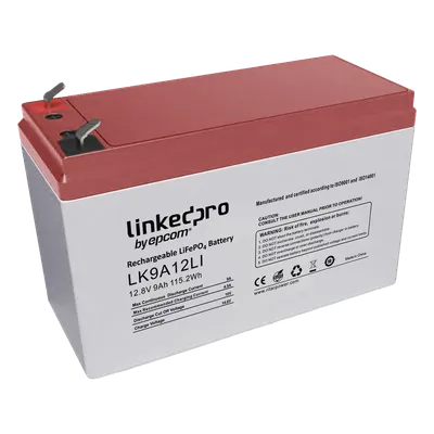 Batería de Litio 12.8 Vcc LINKEDPRO BY EPCOM LK9A12LI