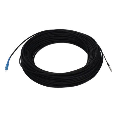 Rollo de Fibra Óptica Drop Redonda G657A2 Monomodo Simplex de 100 Metros (328.08 Pies) con Conectores SC/UPC-SC/UPC para LINKEDPRO BY EPCOM LP-100-SCU