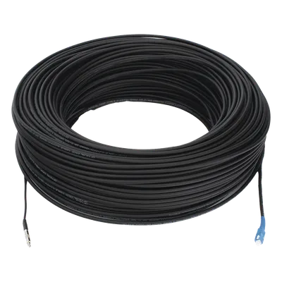 Rollo de Fibra Óptica Drop Redonda G657A2 Monomodo Simplex de 150 Metros (492.13 Pies) con Conectores SC/UPC-SC/UPC para LINKEDPRO BY EPCOM LP-150-SCU