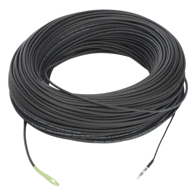 Rollo de Fibra Óptica Drop Redonda G657A2 Monomodo Simplex de 150 Metros (492.13 Pies) con Conectores SC/APC-SC/APC para LINKEDPRO BY EPCOM LP-150-SCA