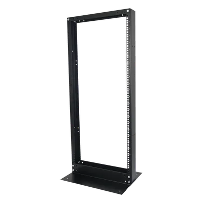 Rack de 2 Postes, Estándar 19", 24 Unidades, Fabricado en Acero, Base "L" para Anclar a Piso. LINKEDPRO BY EPCOM EIRL-5524