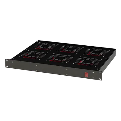 Ventilador para Rack 19" con 6 Abanicos. Entrada: 110 Vca LINKEDPRO BY EPCOM EI-RAR-12V6